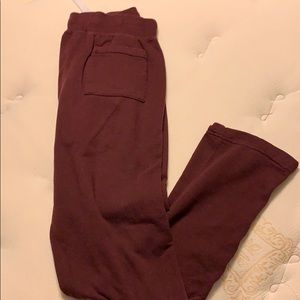 Maroon AERO sweatpants